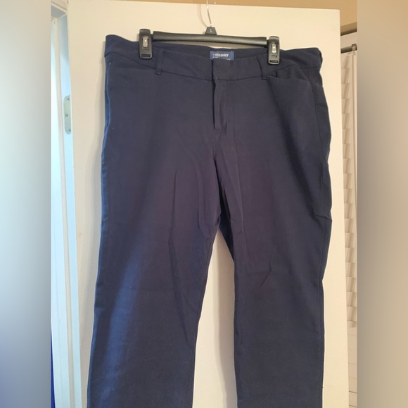 Old Navy - Navy Blue Pixie Pants Size 16R Size 16 - Picture 1 of 5